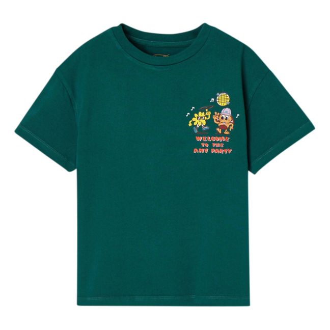 Fizvalley Kurzarm T-Shirt | Waldgrün