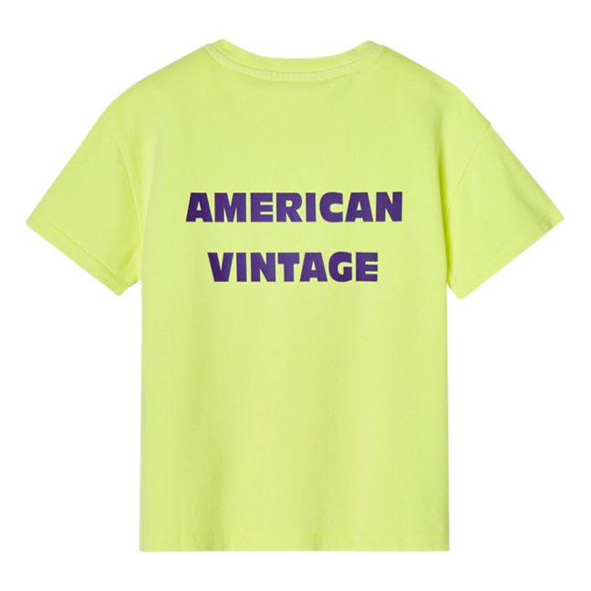 Fizvalley Kurzarm T-Shirt | Neongelb