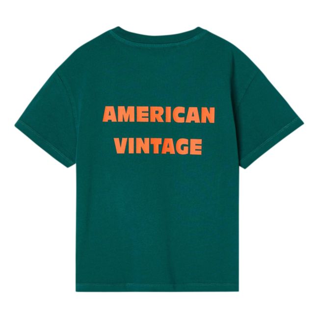 Fizvalley Kurzarm T-Shirt | Waldgrün