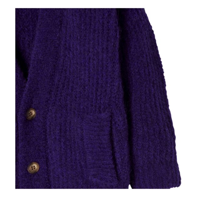 Alapga East waistcoat | Marled violet