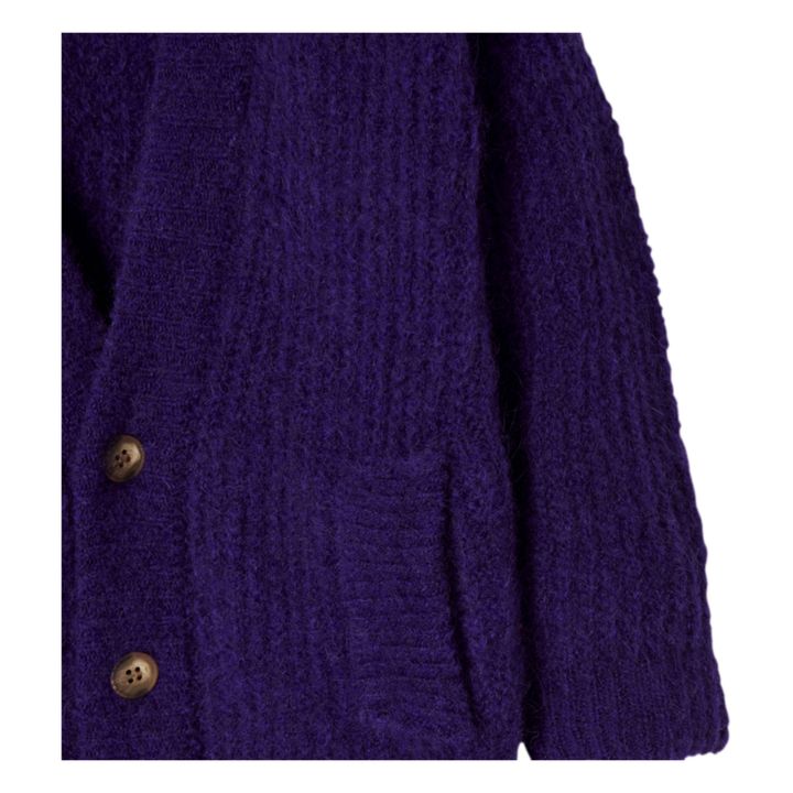 Alapga East waistcoat | Marled violet- Product image n°1
