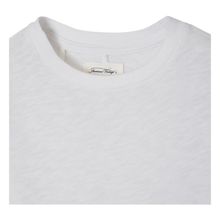 Camiseta unicolor | Blanco- Imagen del producto n°2