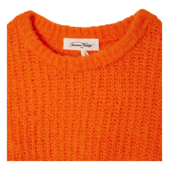 Maglione in alpaca East | Arancione fluo