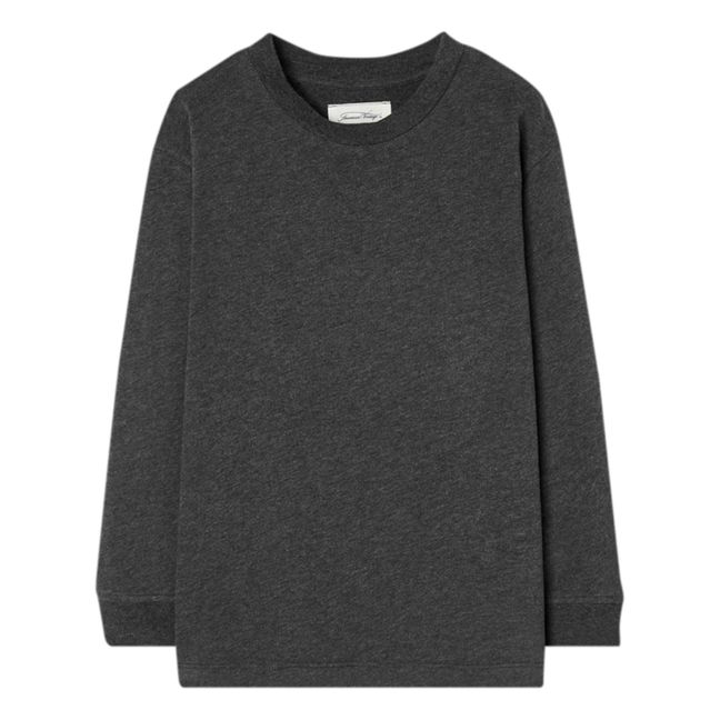 Long-sleeved T-shirt Gamipy | Charcoal grey