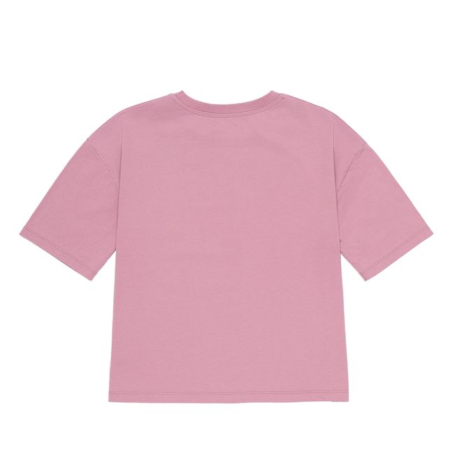 T-Shirt Amara Oversized Coton Responsable | Rose