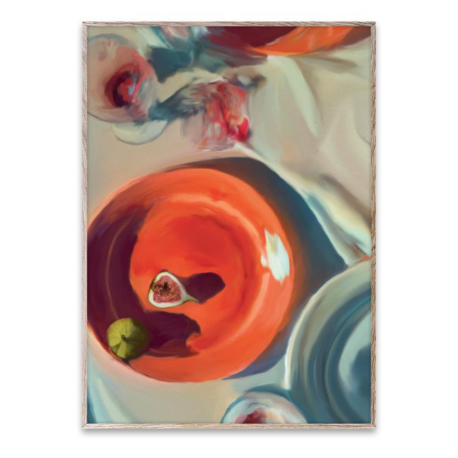 Affiche Fine Dining par Misfitting Things | Orange