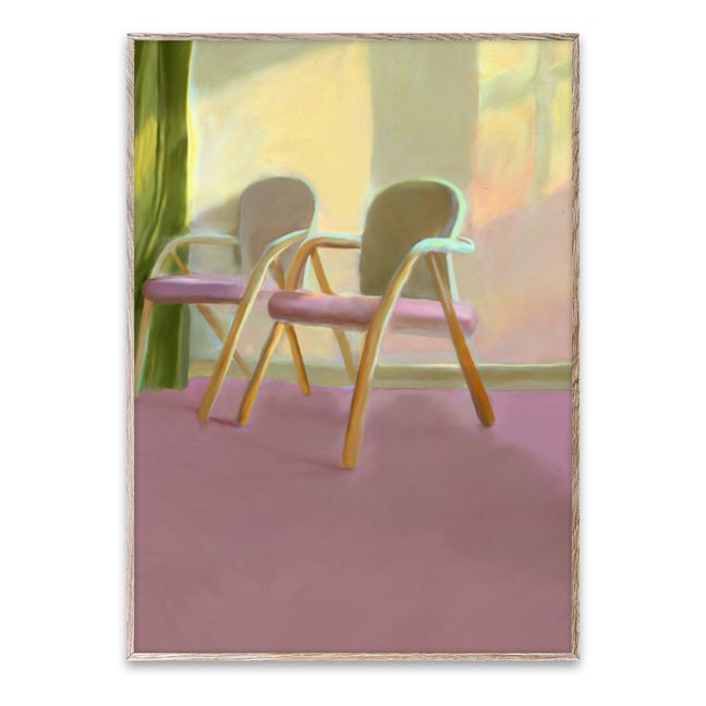 Affiche Waiting Room par Misfitting Things | Pink