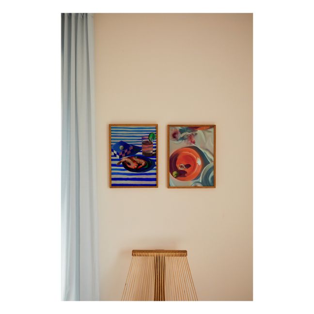 Affiche Shrimp and Stripes par Misfitting Things | Azul