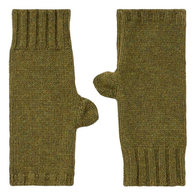 Winter Wool Mittens | Khaki