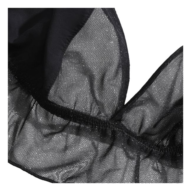 Soutien-gorge Vasco Métallisé | Negro