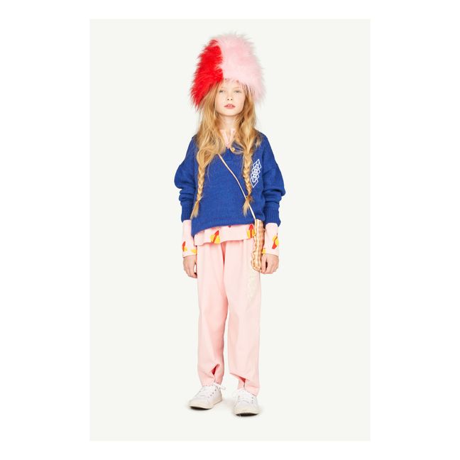 Chapeau Façon Fourrure Triton | Rose