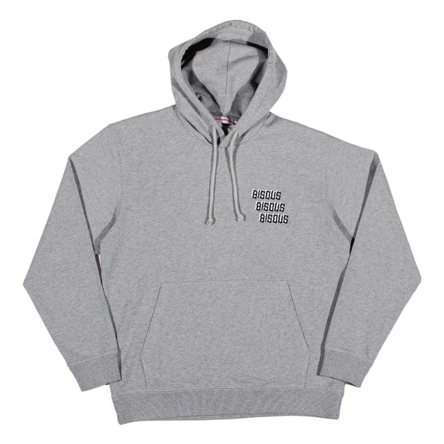 Sudadera Bisous x3 | Gris Jaspeado