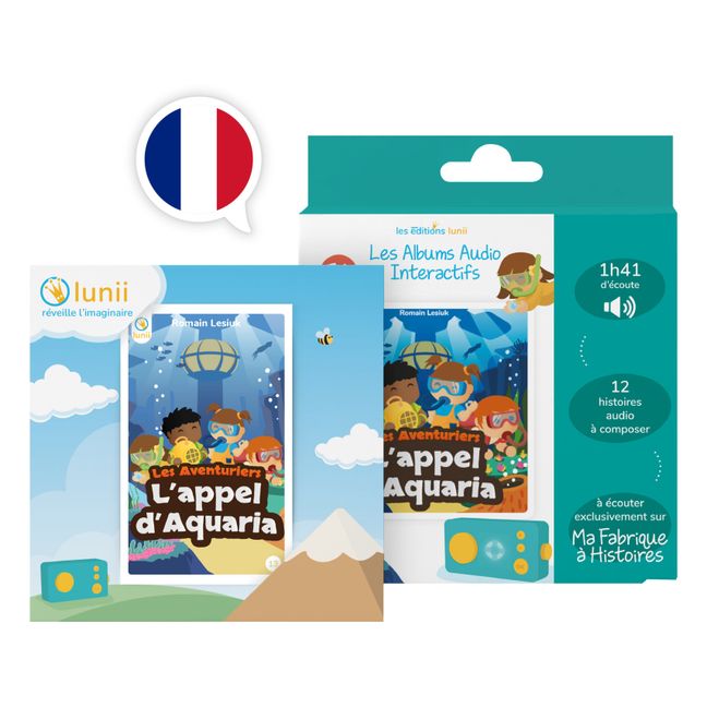 Coffret livre audio - L'appel d'Aquaria