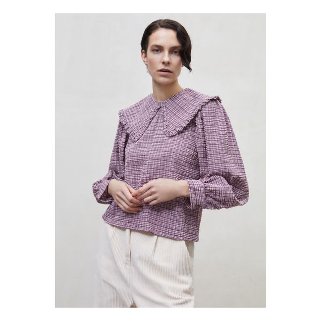 Anabella Blouse Recycled Materials - Colection Femme | Mauve