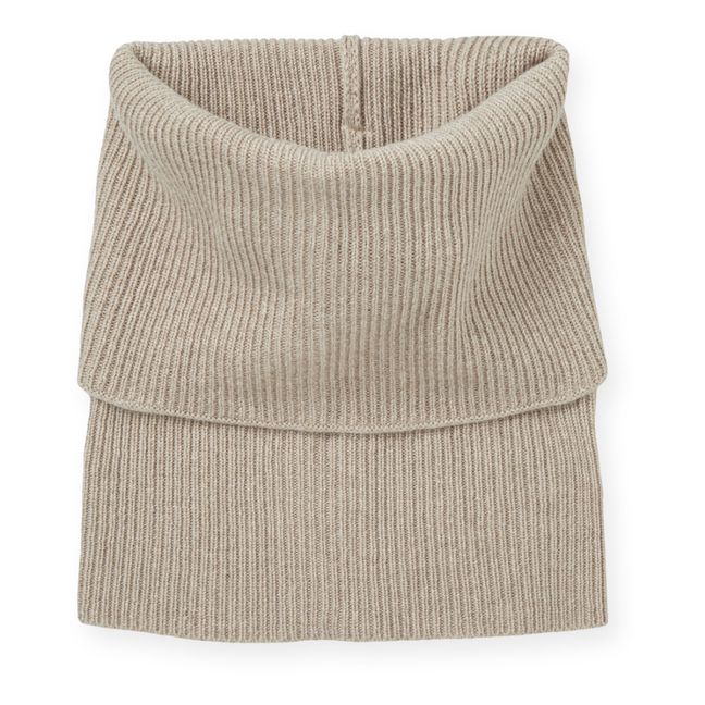 Louis Vuitton Taupe Brown Monogram Wool Grand Froid Pom Beanie For