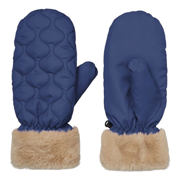 Becksöndergaard Makara Padded Mittens Navy blue Smallable