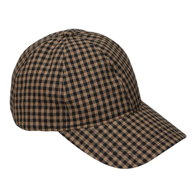Casquette Gingham | Brown