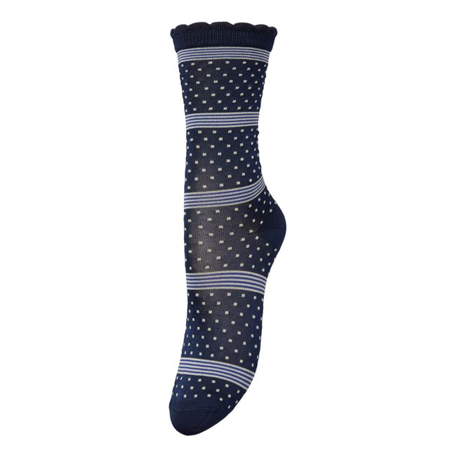 Chaussettes Mandi Visca | Bleu marine