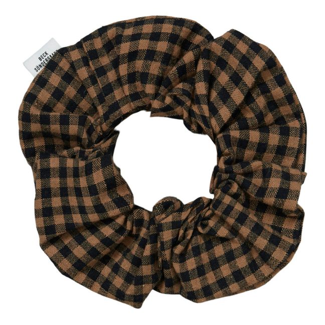 Chouchou Gingham | Brun