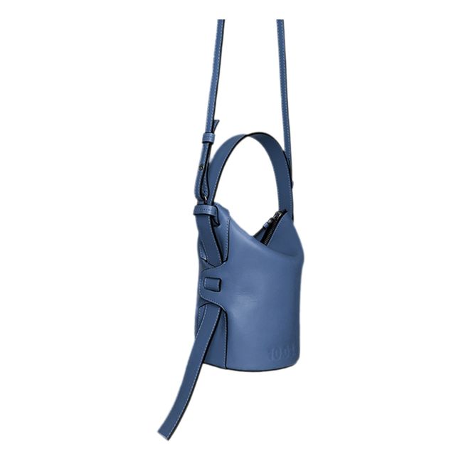 Mini Bucket Bag | Blu