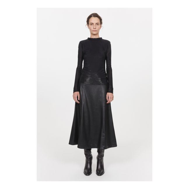 Blusa Marion Liquid | Negro