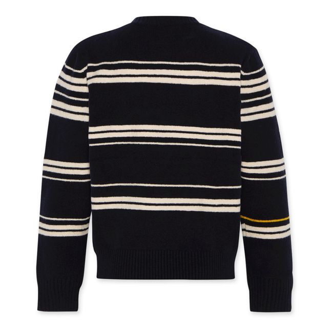Pull Rayé Caleb | Navy