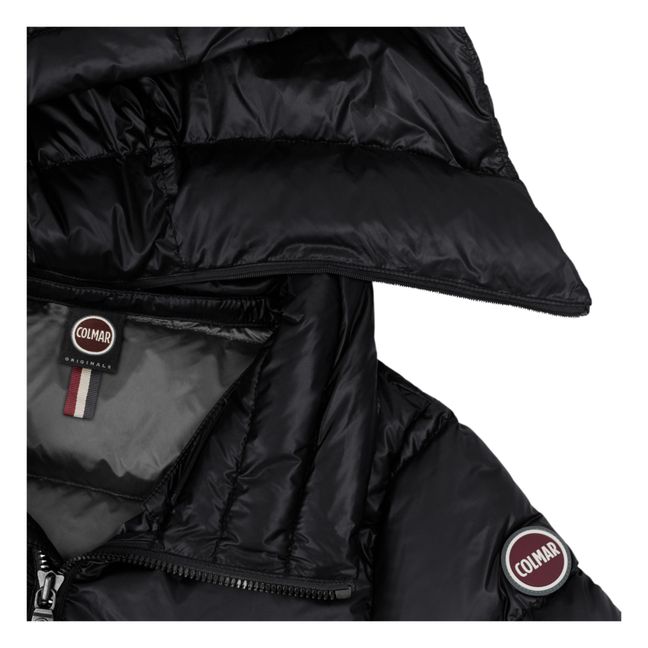 Women's Hooded Padded Puffer Jacket | Black