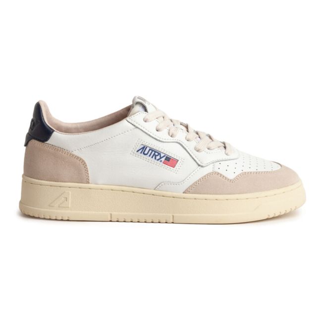 Medalist Low Leather/Suede Sneakers | Navy blue