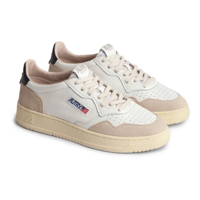 Medalist Low Leather/Suede Sneakers | Navy blue