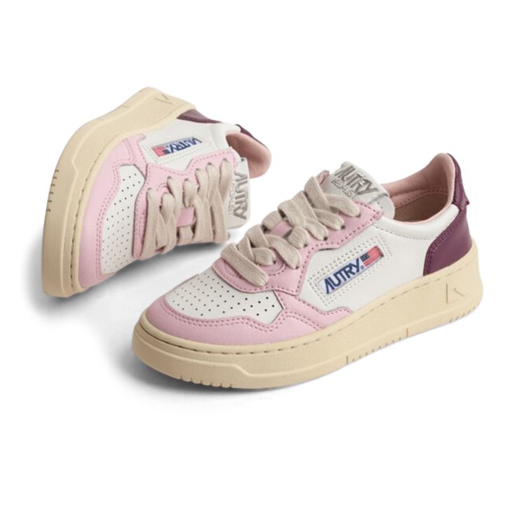 Sneakers Kids Medalist Low Leder | Rosa- Produktbild Nr. 2