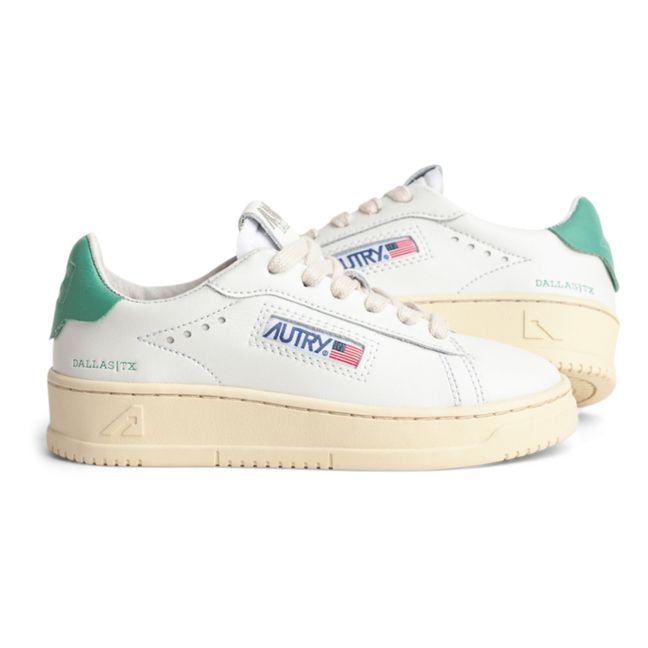 Baskets Kids Medalist Low Cuir | Vert