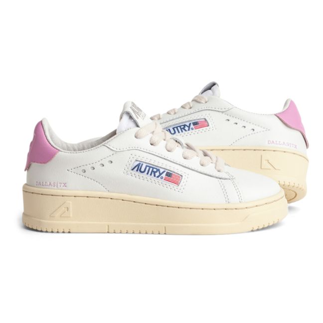 Baskets Kids Medalist Low Cuir | Rose