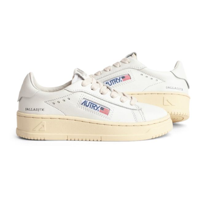 Baskets Kids Medalist Low Cuir | Blanc