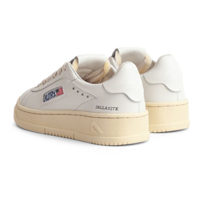 Kids Medalist Low-top Leather Sneakers | White