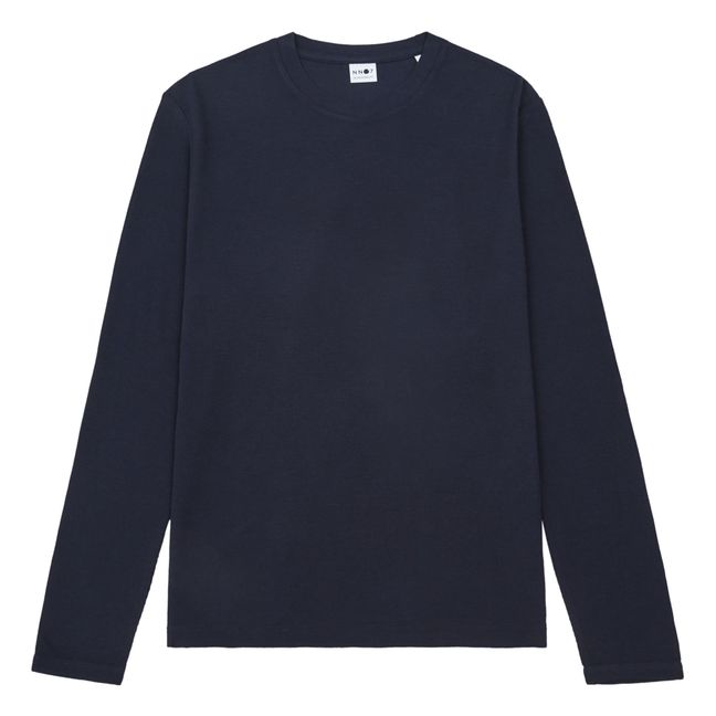Clive 3323 Long Sleeve T-shirt | Navy blue