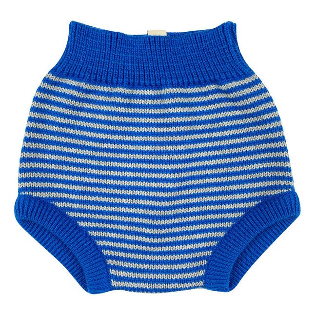 Bloomer Maille Coton Bio Rayé Snail | Blu