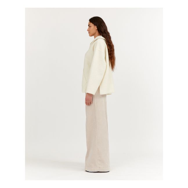 Sweat Homer Laine Bouillie | Ecru