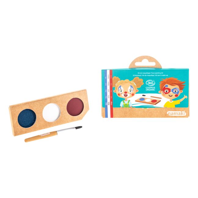 Clown & Harlequin 3 Shades Makeup Kit  | Blue