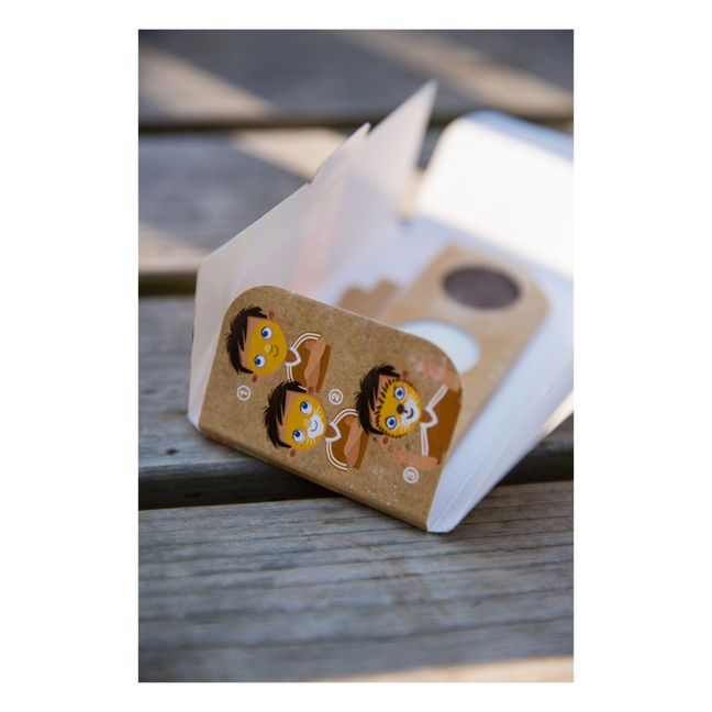 Kit de maquillage 3 fards Lion & Girafe | Doré