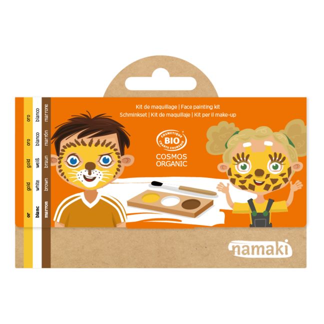 Kit de maquillage 3 fards Lion & Girafe | Gold