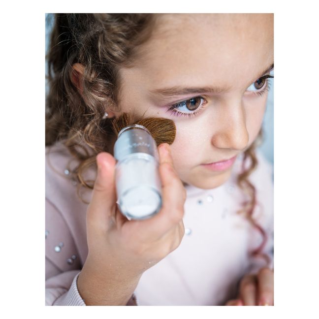 Magic brush and shimmering powder | Silver