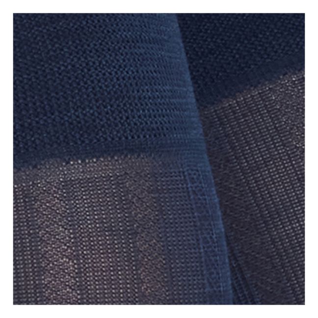 Rodilleras de lana orgánica Freja | Azul Marino