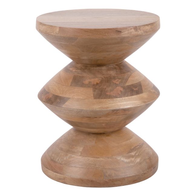 Totem wooden side table | Bois clair