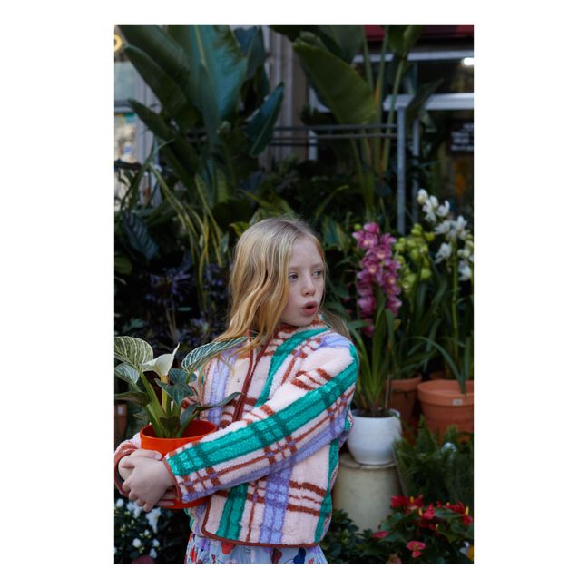 Helo Fur Jacket | Ecru