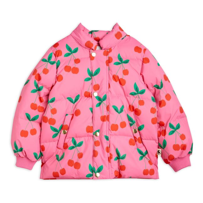 Doudoune Polyester Recyclé Cerise | Rosa