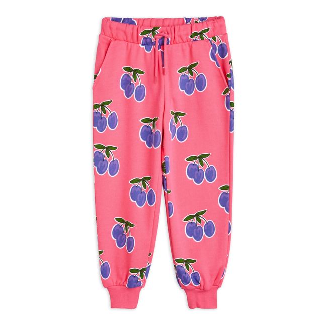 Jogger Coton Bio Prune | Rosa