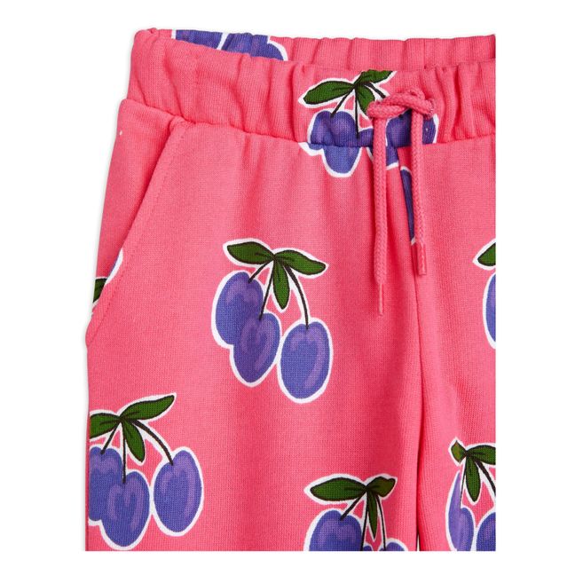 Jogger Coton Bio Prune | Rosa
