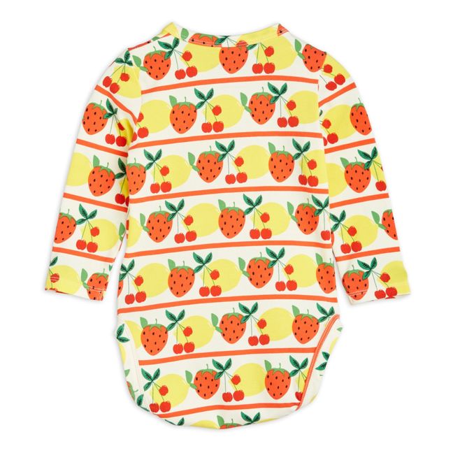 Body Coton Bio Fruits | Blanco