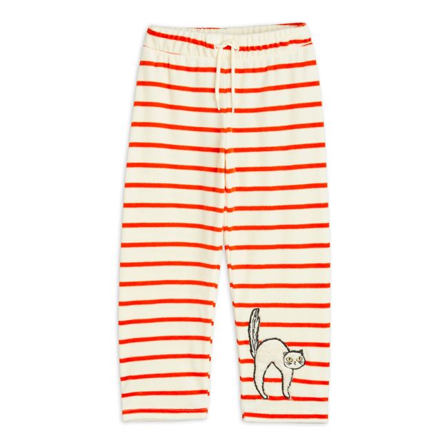 Pantalon Velours Bio Angry Cat | Ecru