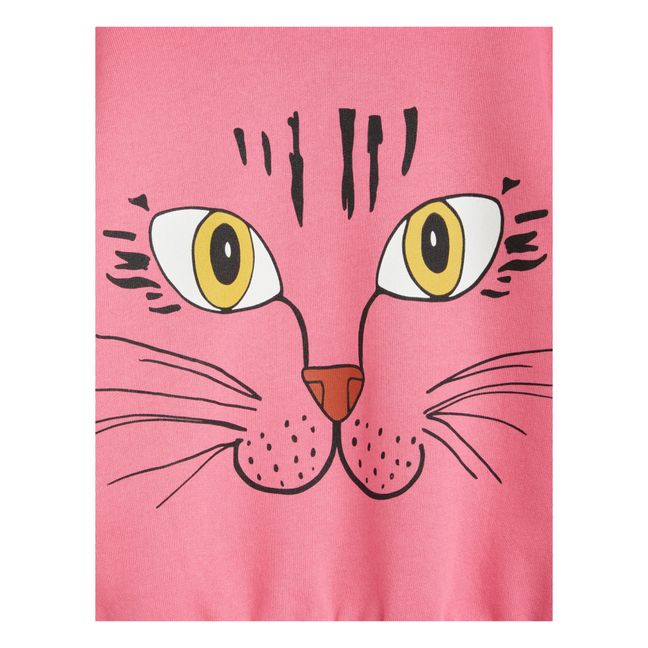 Sweat Coton Bio Chat | Rose